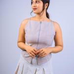 Cleomara Zip Top